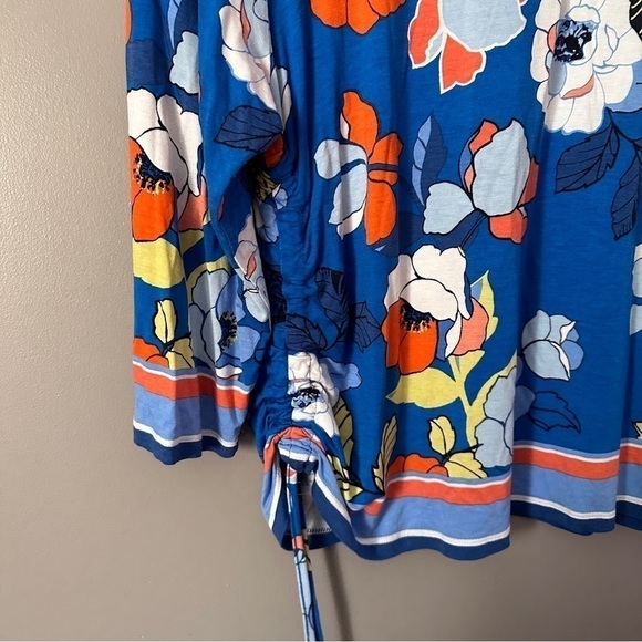 Ruby Rd Tropical floral print blouse - Picture 4 of 5